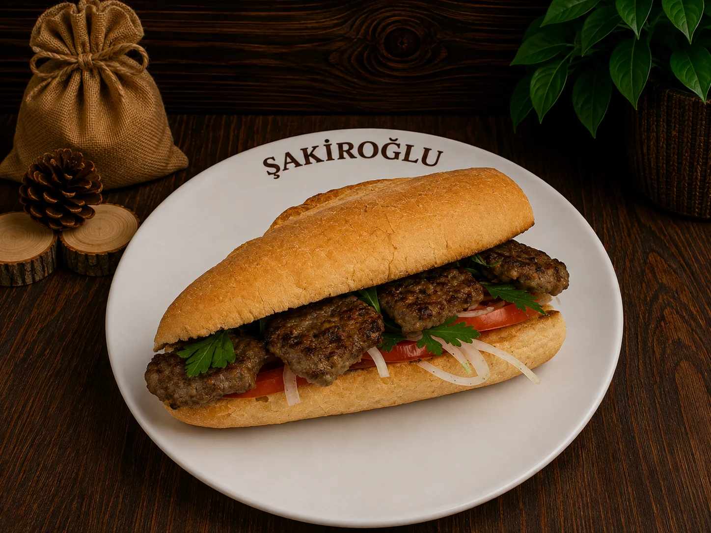 Ekmek Arası Köfte — Şakiroğlu Restoran Konya